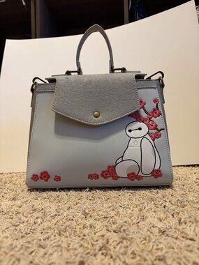 Loungefly Disney Big Hero 6 Baymax Cherry Blossom Handbag